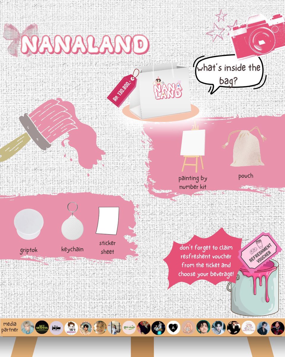 jeuniverse__'s tweet photo. ˚₊꒰🎀NANALAND : Playful Party 🎀꒱₊˚｡

Na Jaemin's birthday event by @nanaland_party

🗓️ : 03 Agustus 2025
📍 : Arah Coffee Gandaria
💰 : Rp. 130.800
🔗 RSVP : https://t.co/FXnjSnkioU

Let's painting together dan jangan sampai kelewatan momen seru bareng Nanadongies lainnya! https://t.co/JnllLX6U6p