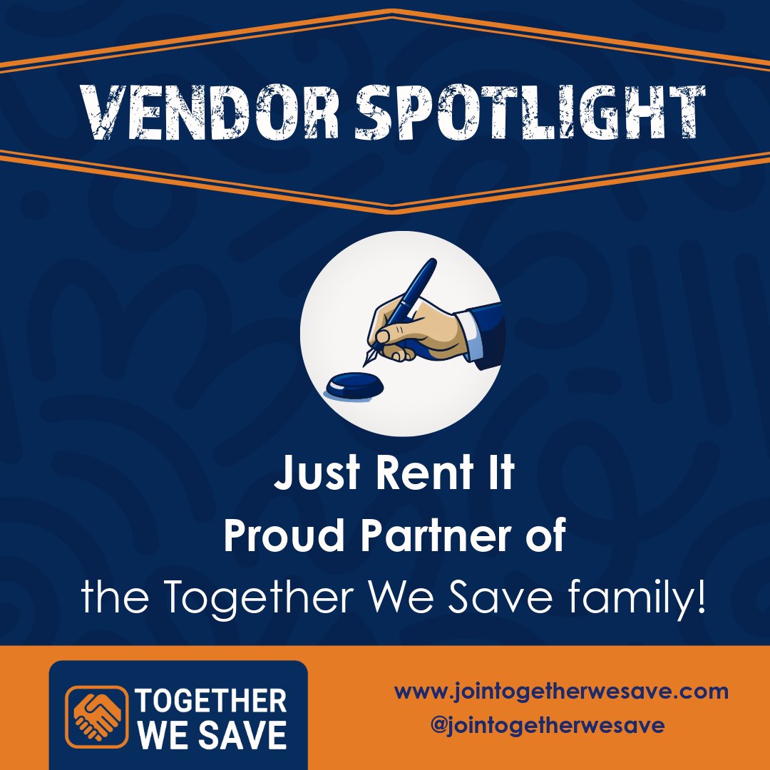jointogetherwe's tweet photo. From notary services to wills and power of attorney, Just Rent It has your legal needs covered. We're proud to have them in the TWS family. Check out the valuable services and rewards they offer!

Learn: https://t.co/ENoZUMilgg

#TogetherWeSave #TWSCommunity #notarypublic #Poa https://t.co/A5uovrNNtc