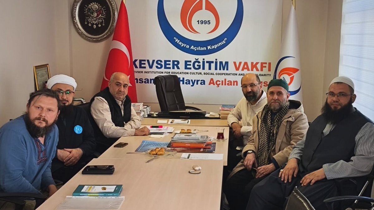 KevserEgitim's tweet image. Vakfımızda, Büyük Doğu Akıncıları Derneği Genel Başkanı muhterem Mehmet Ali Bayram ve Mavi Marmara Genel Başkanı kıymetli Beheşti İsmail Songür’ü misafir ettik.
Gerçekleştirdiğimiz istişarelerde ümmet bilinci, gençliğin inşası, Filistin davası ve ortak hizmet alanlarına dair…