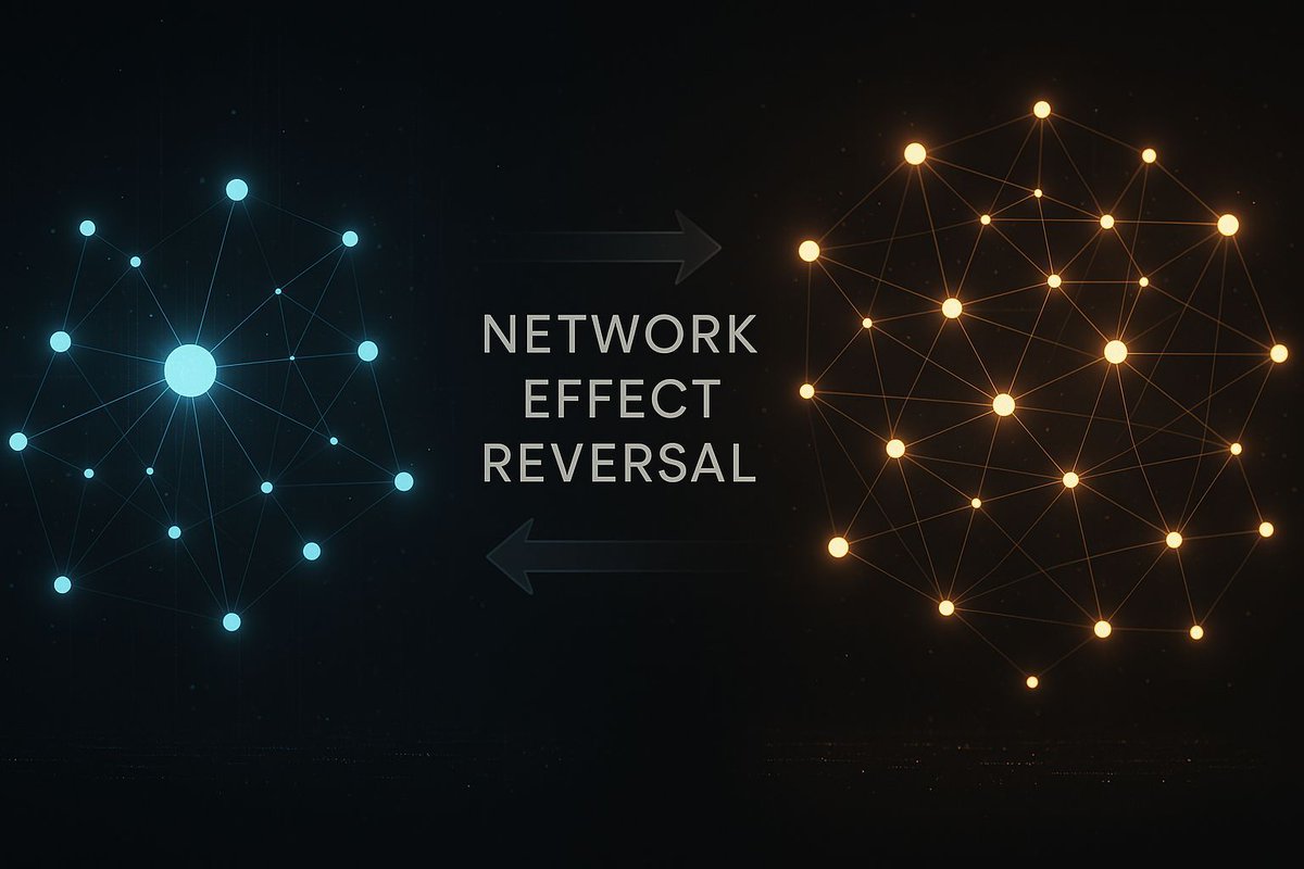 DXSapp's tweet image. Network effects built Big Tech.
Network effects can destroy it.
When enough people choose:
• Privacy over convenience
• Sovereignty over surveillance
• Freedom over "free" services
The network effect reverses.
The watchers become the watched.
The controllers become the…