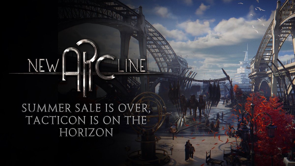 FulqrumPub's tweet image. The Summer Sale is over, but the next adventure begins soon!
New Arc Line joins TactiCon on July 17 with a new update, a fresh discount & surprises!
🔗 store.steampowered.com/news/app/24583…
#NewArcLine | #RPG | #TactiCon
