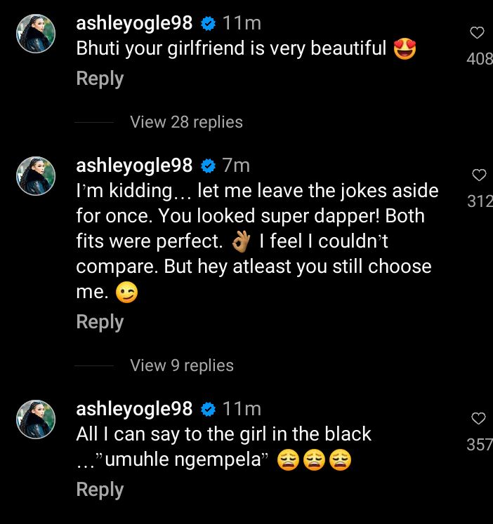 🖤♠️ Ashley Ogle 😂🤘🏽Let them know again 

ENJOY LIQUI FRUIT WITH ASHLEY 
PUMA MOSTRO x SWEET GULUVA 
#SweetAshleyTheBrand
#AkhonamathembaZwane 
#AshleyBrylnnOgle