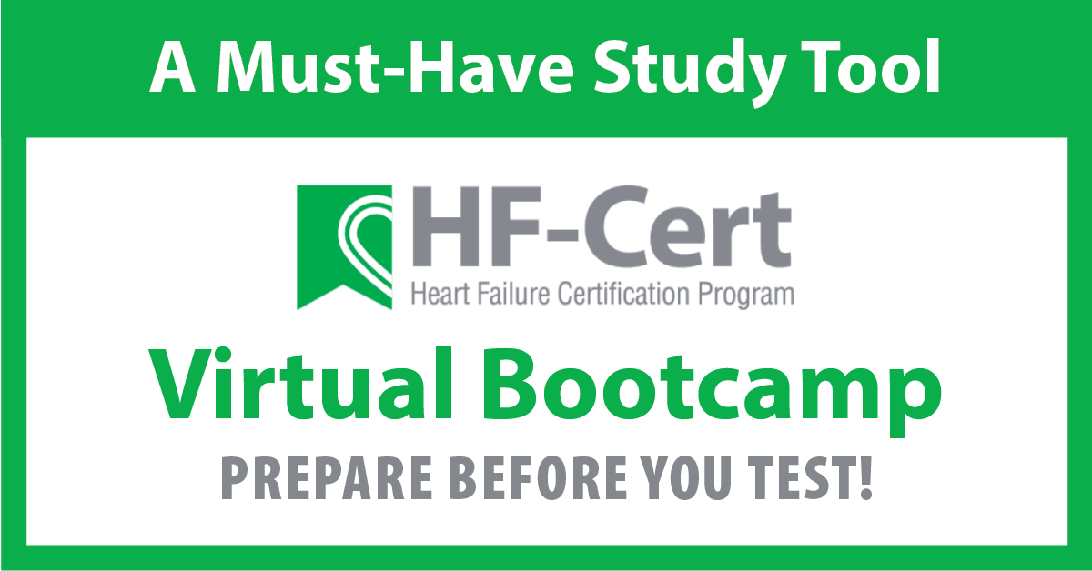 HFSA's tweet image. The HFSA HF-Cert Bootcamp OnDemand is perfect for heart failure professionals - physicians, NPs, PAs, pharmacists, and nurses. Whether you’re preparing for HF-Cert or ensuring you’re providing the best care to your patients, this OnDemand educational offering allows you to learn…