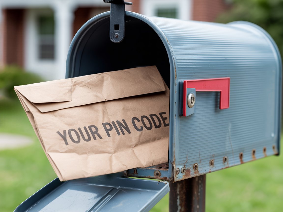 It makes little sense, but a lot of gov't agencies still rely on mailing PIN codes for identity verification. 

The largest reason they do it is because they haven’t been able to modernize how they approach validating someone’s identity online. The thinking behind it is that