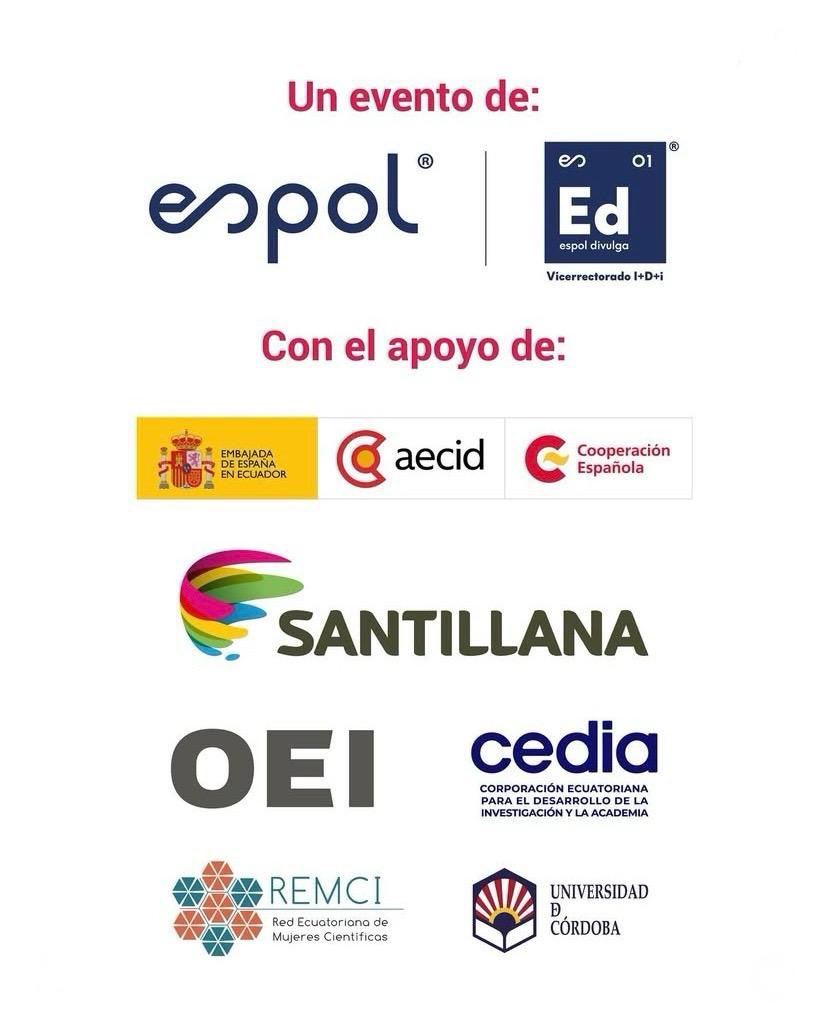 EmbEspEcuador's tweet photo. 🔬¡Estamos a1️⃣día! Mañana, sábado 12, acompañamos a @EspolDivulga en la 3ª edición de “Ellas y la Ciencia”, con monólogos científicos de 11 investigadoras de todo Ecuador.Cuerpo a cuerpo con la ciencia, desde una mirada creativa. 🧠
📍Teatro Centro de Arte, Guayaquil
@remciespol https://t.co/M255CQkCIp