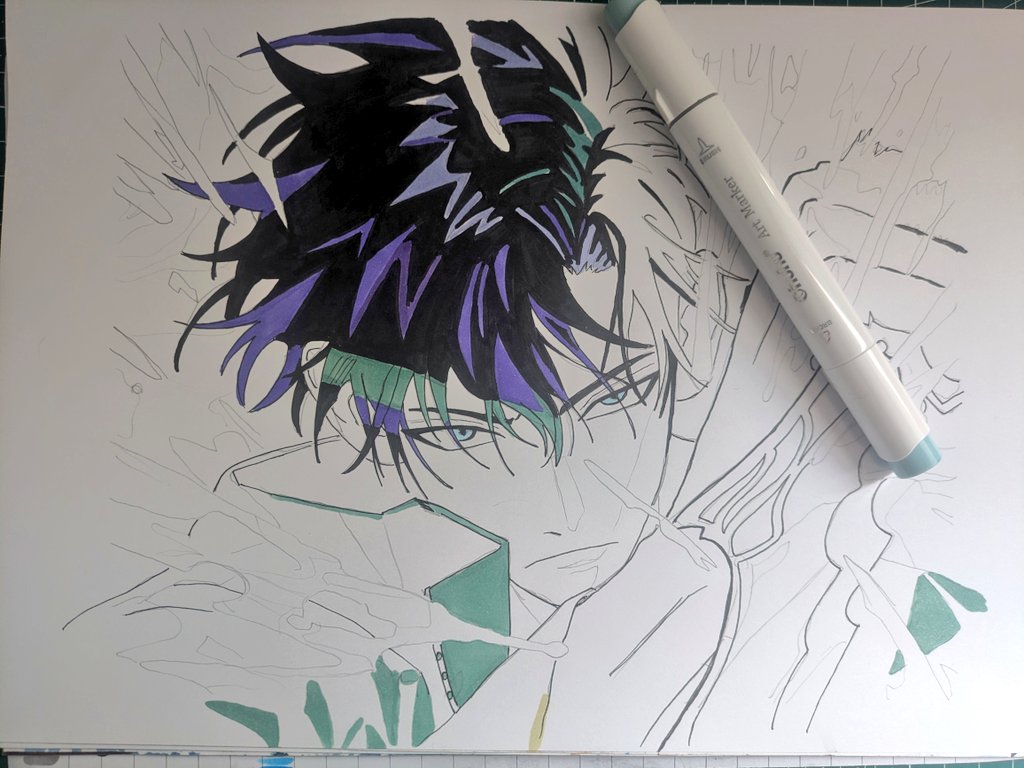 Jane_the_First's tweet image. "If the pain doesn't kill me, it will only make me stronger,"
#wip for my #SoloLeveling project. This will take some time, but I love that pic, because it shows power, strength, and a colorful splash of unshakable willpower. 💪🏻
#sungjinwoo #SoloLevelingArise #SoloLevelingS2