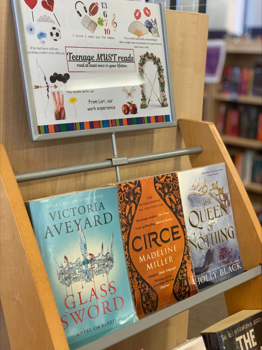 Oxted Library (@oxtedlibrary) on Twitter photo We have been lucky to have another work experience student this week, Lori, who has curated this fantastic display - call in to investigate her Teenage MUST Read suggestions soon! <a href="/SurreyLibraries/">Surrey Libraries UK</a> <a href="/loveoxted/">Love Oxted</a> We have been lucky to have another work experience student this week, Lori, who has curated this fantastic display - call in to investigate her Teenage MUST Read suggestions soon! <a href="/SurreyLibraries/">Surrey Libraries UK</a> <a href="/loveoxted/">Love Oxted</a>