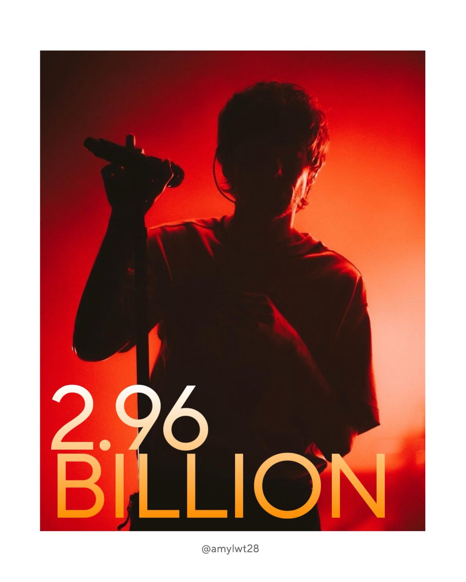 ⎯ Louis Tomlinson has surpassed 2.96 BILLION streams across his entire solo discography on Spotify! 

Discography Total: 2.960.628.538
Upcoming Milestone: 3 BILLION