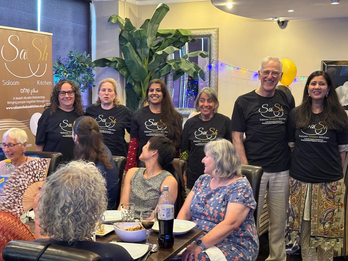 Our wonderful 10 year anniversary celebration party for volunteers and partners, without whom we couldn’t help so many people in need. We have achieved so much over 10 years of our Jewish Muslim partnership and continue to build.