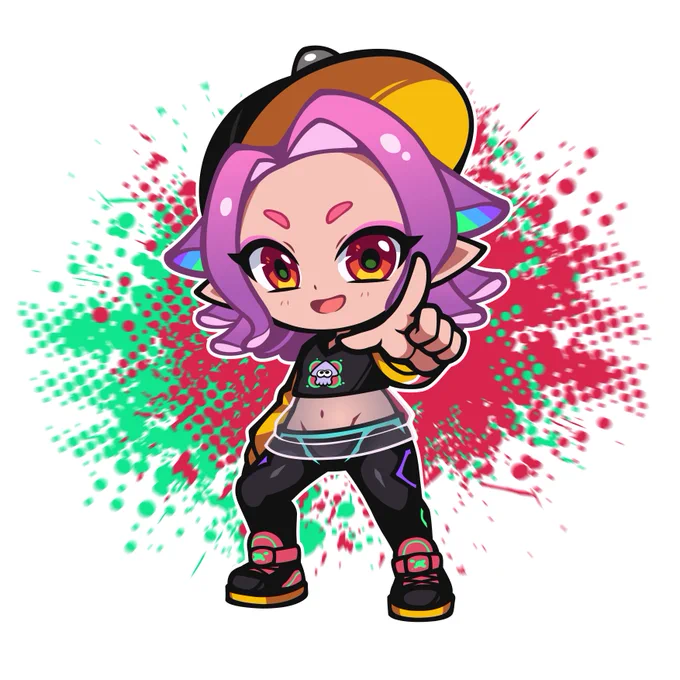 Chibi art for