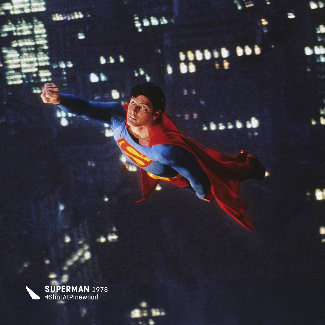 PinewoodStudios's tweet image. #FridayFlashback to 1977, Pinewood Studios became Metropolis when Christopher Reeve took flight as #Superman. A timeless classic released in 1978 that still inspires heroic stories everywhere #ShotAtPinewood