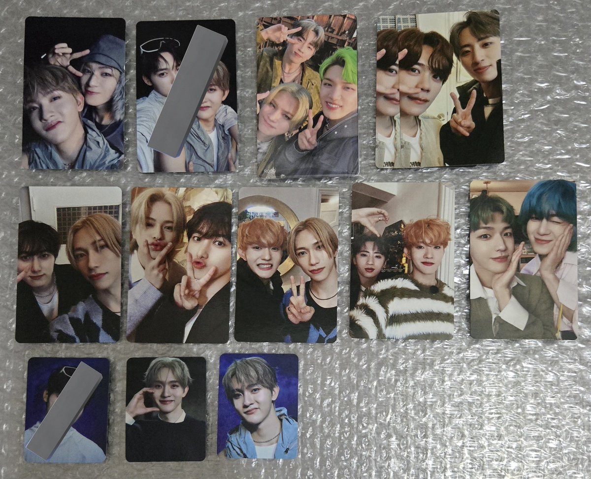 INI THE ORIGIN 交換 #INI交換
ミニトレカ ケミトレカ

【譲】
画像のもの 木村 許 田島 髙塚 尾崎 藤牧 佐野 池﨑 松田 さのたじ

【求】
尾崎 / 封入ケミトレカ
ザキザキ おざ西 迅たく
⚠️3段目はミニトレカ同種交換のみ