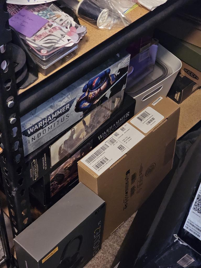 So that bottom shelf is filled with a butt load of 40k models. Perhaps it's time to do some kitbashing and make a Warband or two for TC!

Wish me luck and let me know if you have had some good conversions!