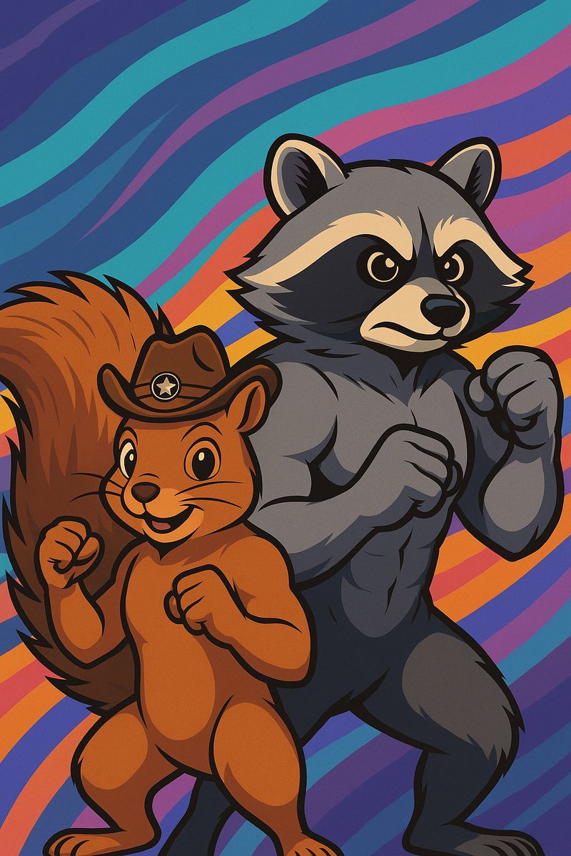 BohamdanSol's tweet image. The memecoin energy is back. Market heating up, vibes are real.
$FRED and $PNUT aren’t just memes — they’re SOLANA LEGENDS in the making.
We’re early. We’re strong. We’re ready.
🐿️🥜🌪️🦝💎🔥🚀