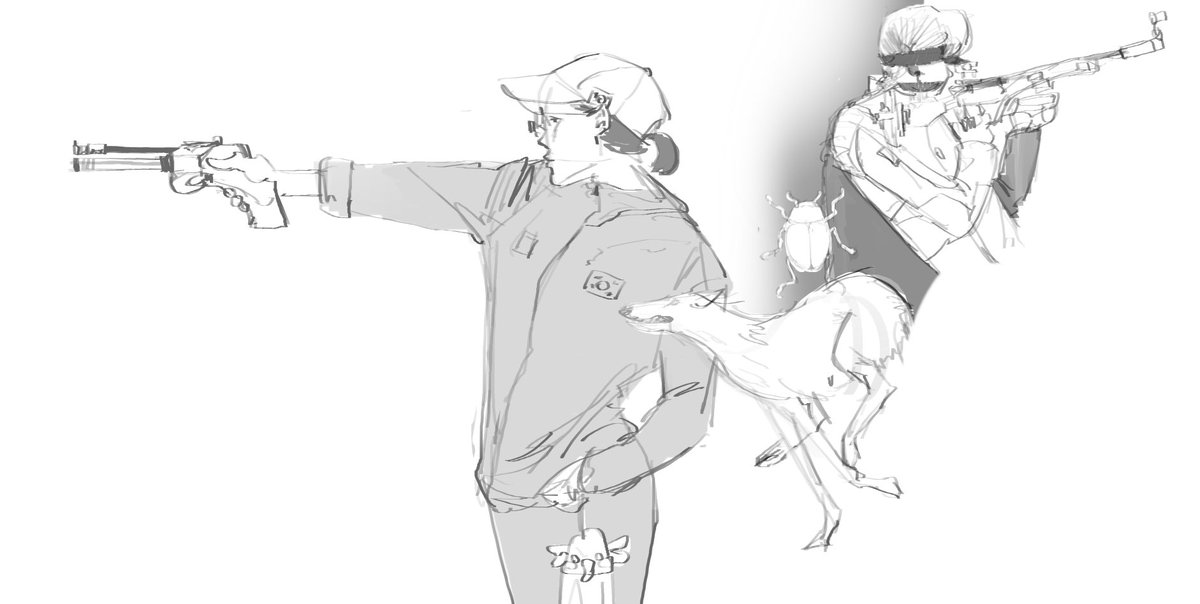 go_tanda1's tweet image. sketch🔫