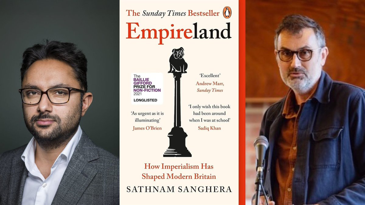 Don't miss this thought-provoking talk with Sunday Times bestselling writer Sathnam Sanghera and specialist in British colonial history Professor Alan Lester. Discussing how British Imperialism has shaped the modern world.

📅 31 July 
🎟️ from £10
🔗 bit.ly/4kCXiwO