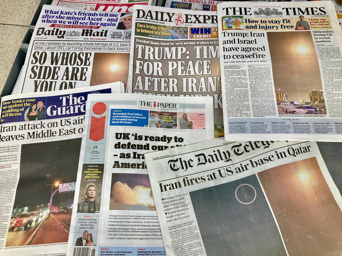 #Iran #Israel #MiddleEast
"This is not the end of a war but the opening of a new phase where red lines no longer deter."
Read Anthony Trad's analysis in #manaramagazine.
manaramagazine.org/2025/07/washin…