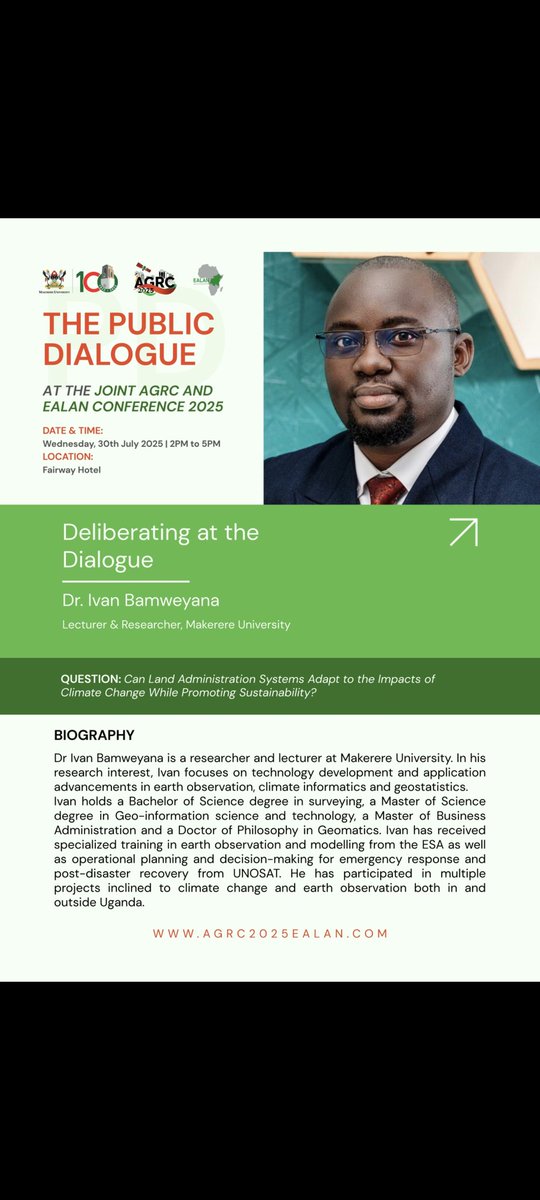 Department of Geomatics and Land Management. tweet media