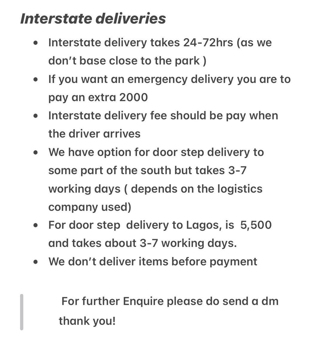 miss_wunti's tweet image. Price list ✨
(50ml; 17,000-20,000)
Souvenirs and Gift packages ✨
Pick-up and delivery policies ✨
📍Abuja
Delivery nation wide!