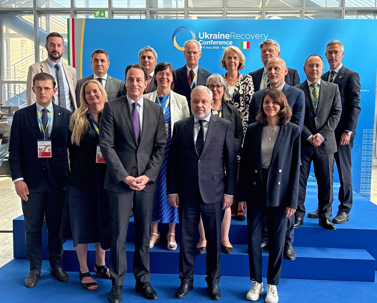 G_Galushchenko's tweet image. Honored to meet G7+ Energy Principals’ during #URC-2025 in Rome and to brief them on Ukraine’s energy situation & urgent needs. And most importantly, to thank them personally for the unwavering support their governments and people have provided to Ukraine 🇺🇦 throughout more than…