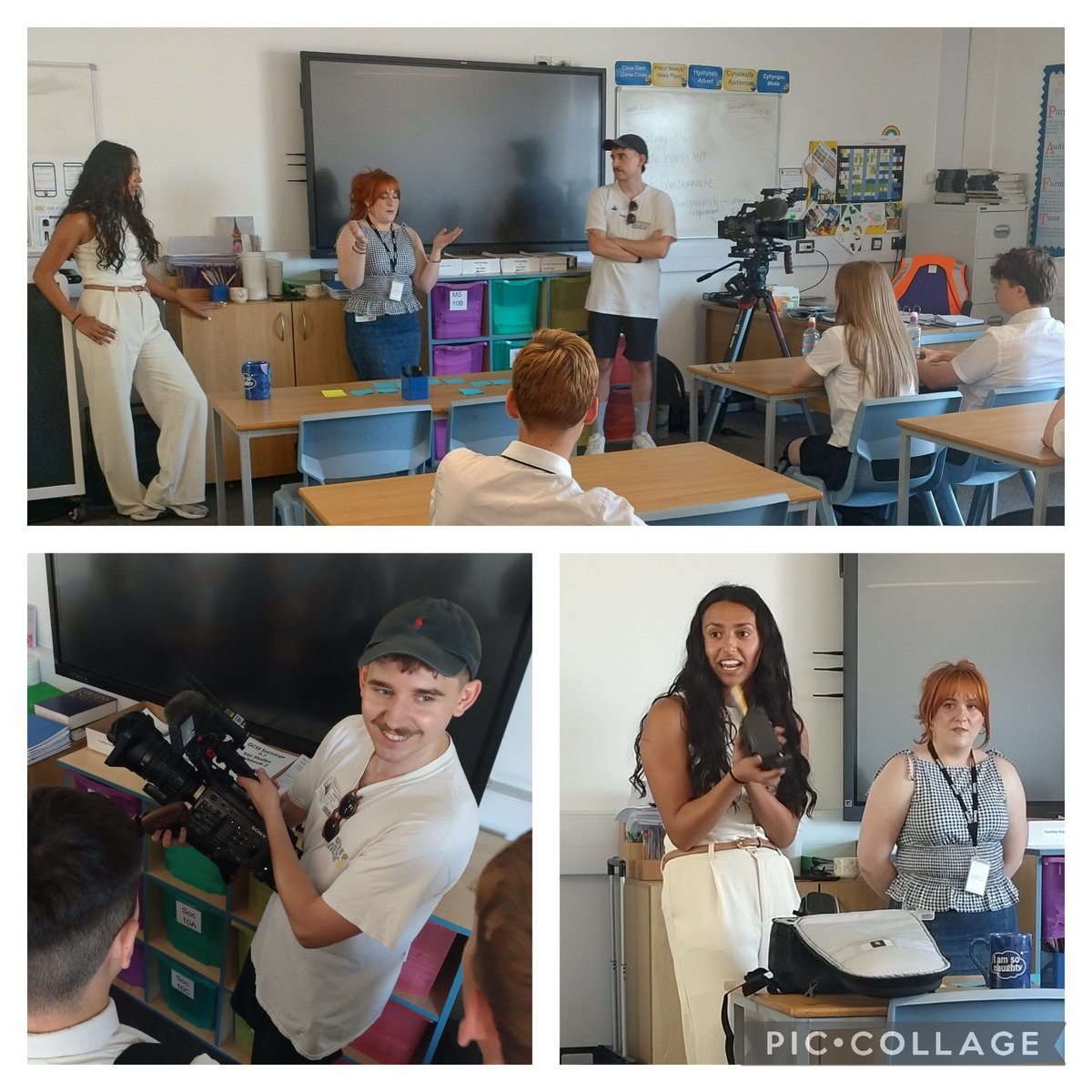Adrian Cole (@adecolecdff) on Twitter photo Thank you Tay, Jon and ex-Eastern High pupil Ella from <a href="/ITVCymruWales/">ITV Cymru Wales</a> for delivering an excellent career session with Yr10 Media Studies pupils at <a href="/easternhighcdf/">Eastern High</a>. Great for pupils to hear about your very interesting camera, journalist, presenter and media specialist roles. Thank you Tay, Jon and ex-Eastern High pupil Ella from <a href="/ITVCymruWales/">ITV Cymru Wales</a> for delivering an excellent career session with Yr10 Media Studies pupils at <a href="/easternhighcdf/">Eastern High</a>. Great for pupils to hear about your very interesting camera, journalist, presenter and media specialist roles.