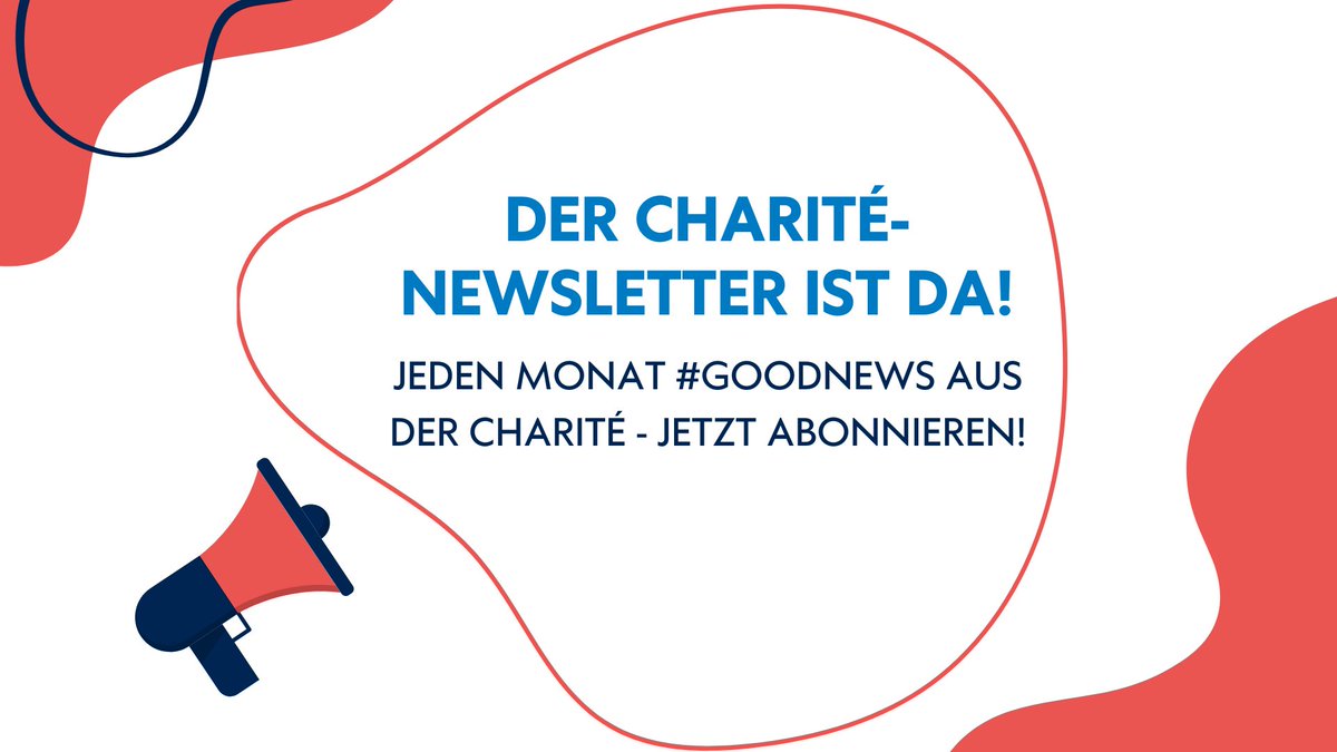 #Newsletter: Ab sofort versorgen wir euch auch auf diesem Weg mit spannenden Entwicklungen rund um die #CharitéBerlin. Jetzt anmelden! 👉t50488aa9.emailsys1a.net/254/887/703741…