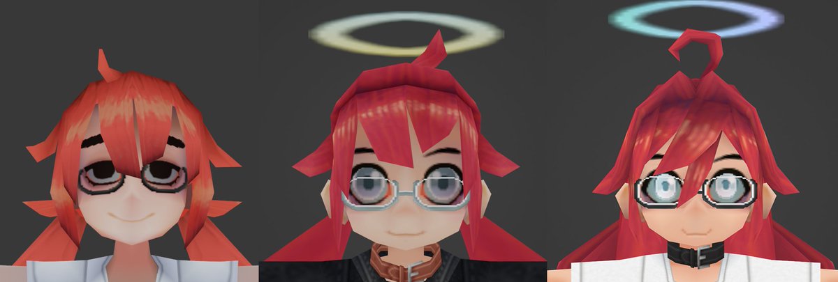 velsaebvnn's tweet image. her polycount has been reduced over the years
