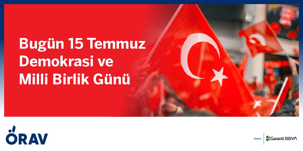 15 Temmuz Demokrasi ve Milli Birlik Günü’nde şehit ve gazilerimizi saygıyla anıyoruz🇹🇷

#15Temmuz #DemokrasiveMilliBirlikGünü