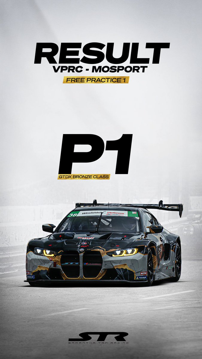 samanthatanracing (@stracing_team) on Twitter photo It may be our first time back at <a href="/CTMPOfficial/">CTMP</a> in 8 years, but it sure doesn’t feel like it!
A great start to the weekend in FP1 from <a href="/STR_Samantha/">Samantha Tan🇨🇦</a> and the team 🙌
<a href="/IMSA/">IMSA</a> <a href="/BMWMotorsport/">BMW M Motorsport</a> It may be our first time back at <a href="/CTMPOfficial/">CTMP</a> in 8 years, but it sure doesn’t feel like it!
A great start to the weekend in FP1 from <a href="/STR_Samantha/">Samantha Tan🇨🇦</a> and the team 🙌
<a href="/IMSA/">IMSA</a> <a href="/BMWMotorsport/">BMW M Motorsport</a>