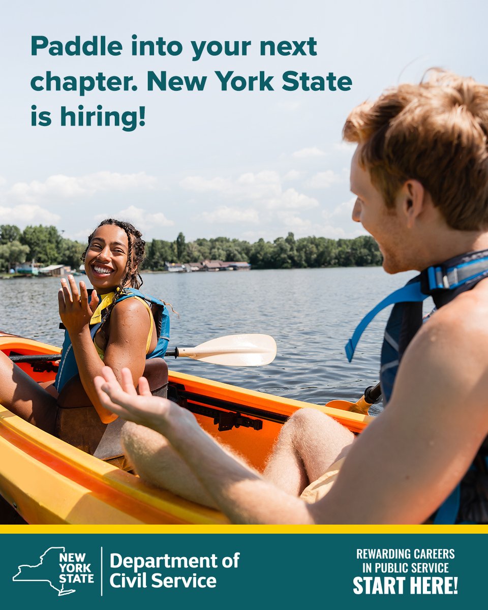 NYSCivilService's tweet image. Thinking of applying for a job with New York State? What are you waiting for! Now is the perfect time to join us. Visit statejobs.ny.gov to start your rewarding career in public service.