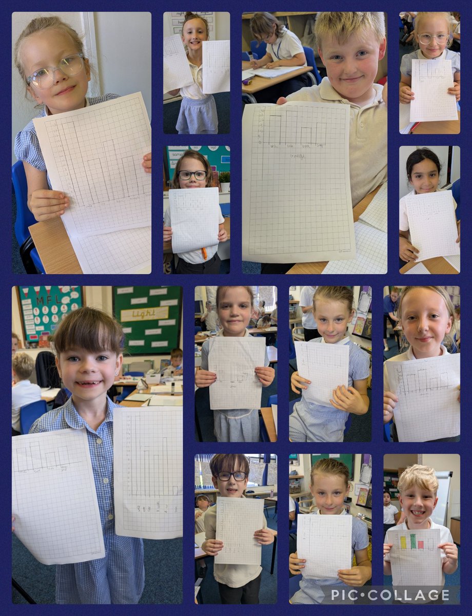 In Year 3 we have been creating bar charts in #GrangeMaths! We worked hard to make sure that our graphs are straight and our units of measure are appropriate! 

<a href="/GrangeMissA/">GrangeMissA</a> 
<a href="/GrangeMrsMcG/">Mrs McGilloway</a> 
<a href="/GrangeMrsOC/">Mrs O'Connor</a>