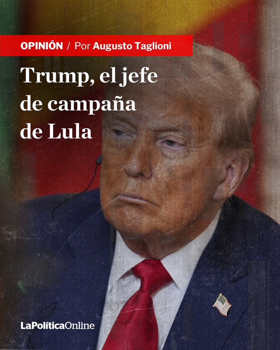 🔴#Opinión por <a href="/TaglioniAugusto/">Augusto Taglioni</a> | El líder republicano se la jugó fuerte por Bolsonaro pero le regaló el arco narrativo a Lula para 2026. El posible efecto Canadá. lapoliticaonline.info/3GDjwke