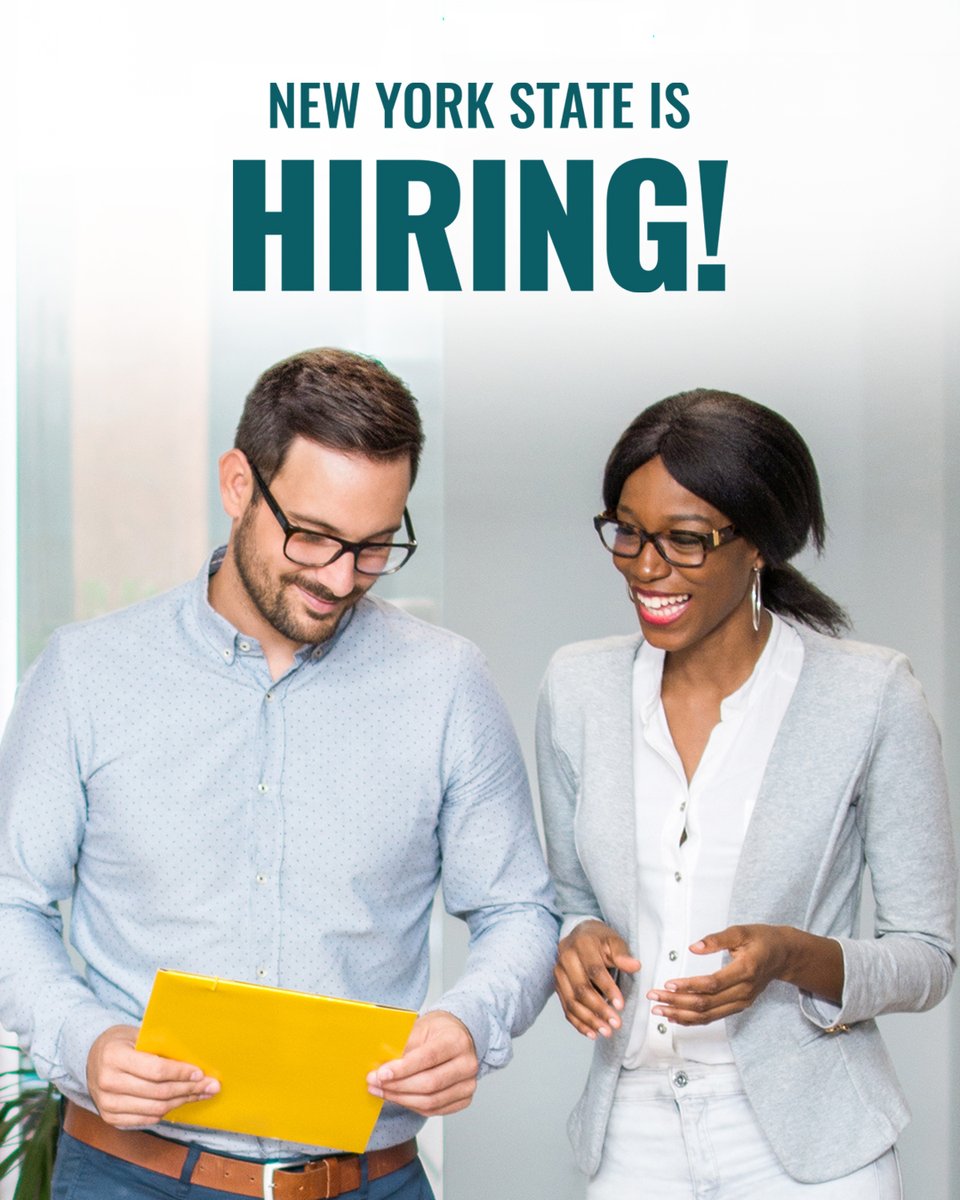 NYSCivilService's tweet image. Job Alert!
The Department of Civil Service is hiring for Test Center Monitors & Test Center Supervisors in locations across the state. Become a part of #TeamCivilService and apply today.
Learn more: cs.ny.gov/testing/monito…
