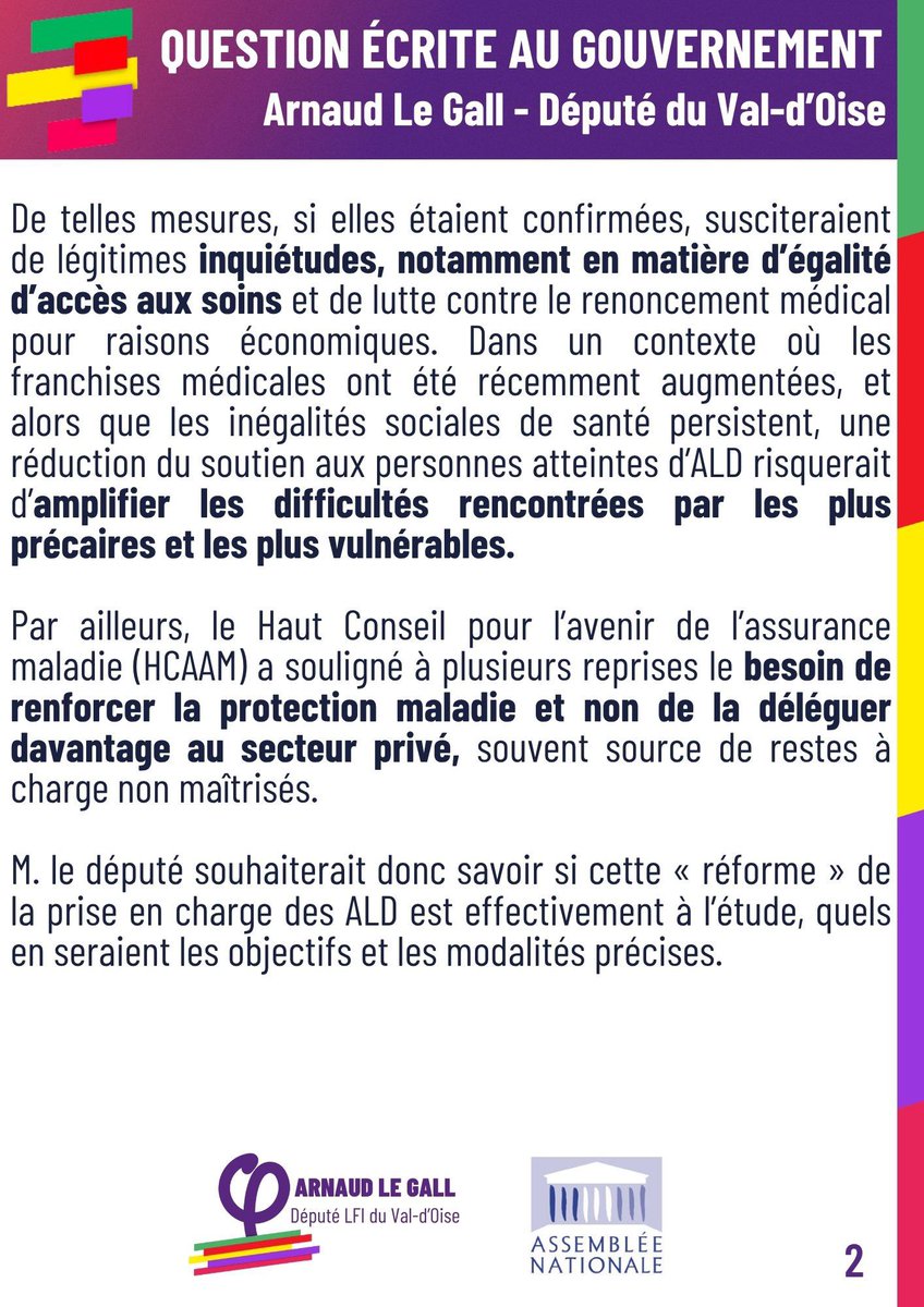 🔴 ALD : l’État s’apprête-t-il à restreindre l’accès aux soins ?

Le gouvernement envisage-t-il une réforme du dispositif des Affections de Longue Durée (ALD) ? Plusieurs signaux inquiétants circulent : sorties anticipées, baisse du remboursement, transfert vers les