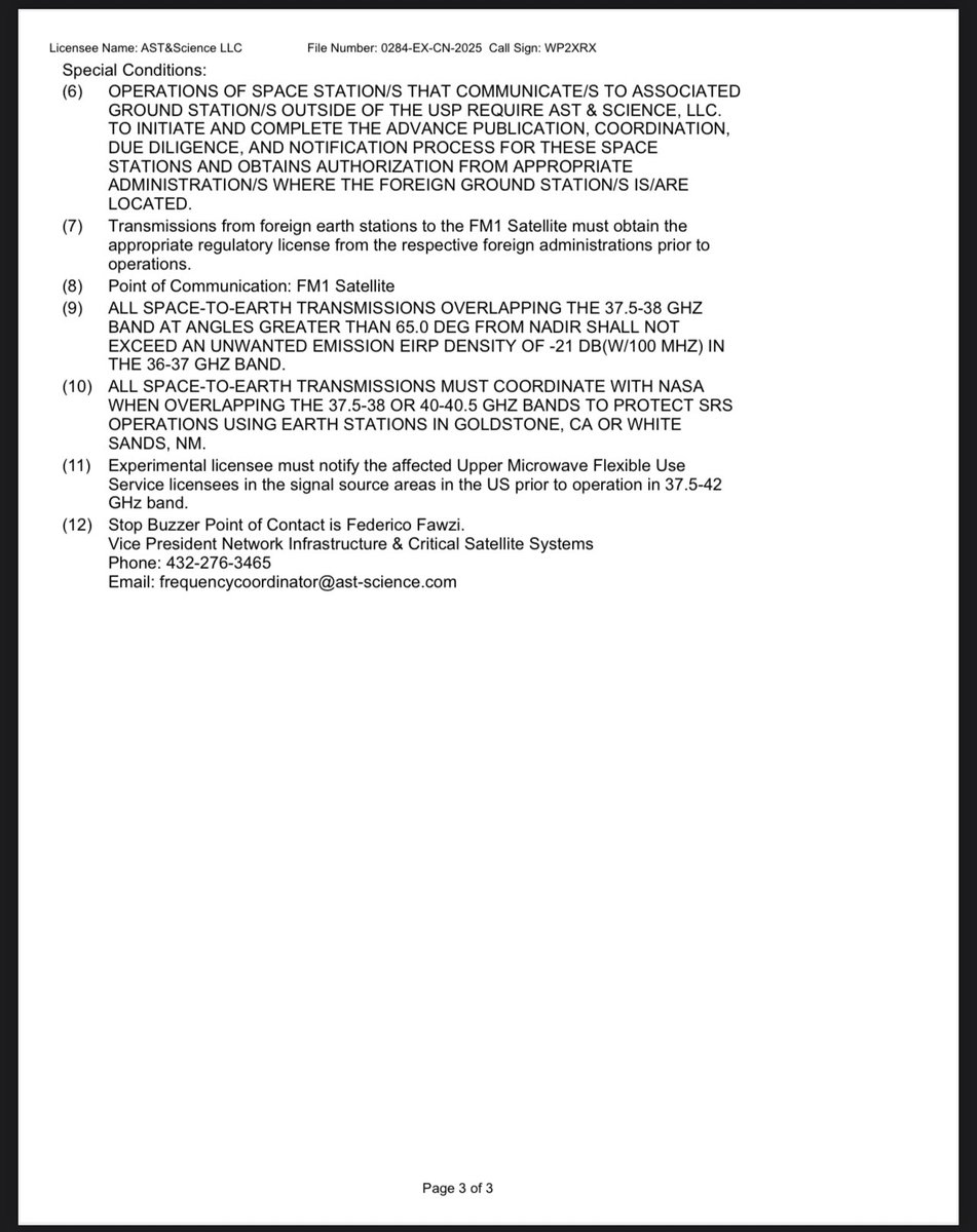 The_SPACTATOR's tweet image. $ASTS: 🚨🚨FCC Grants AST Spacemobile an experimental license to operate multiple non-geostationary LEO satellites until July 2027.🚨🚨