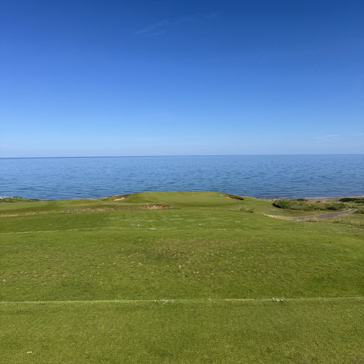 14 on Cabot Links. 95 playing 87.