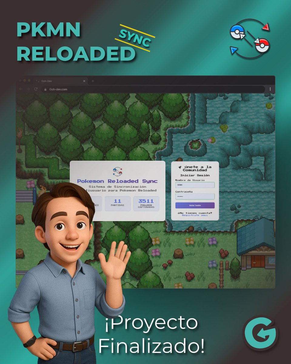 goh_dev's tweet image. Con la llegada de The Last Beta, surgió algo espectacular, compatibilidad infinita entre partidas, ya no perdemos nuestro progreso! Un gran acierto por parte de @F3R_Reloaded hoy a compartir una herramienta que desarrolle para mejorar aun más esto!! goh-dev.com.ar/pkmrlp/