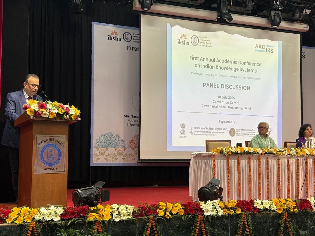 Amitabh Mattoo (@amitabhmattoo) on Twitter photo An honour to speak at the pathbreaking conference on Indian Knowledge Systems under the visionary leadership of Prof Santishree D Pandit of <a href="/JNU_official_50/">Jawaharlal Nehru University (JNU)</a> <a href="/sisjnu_official/">School of International Studies</a> An honour to speak at the pathbreaking conference on Indian Knowledge Systems under the visionary leadership of Prof Santishree D Pandit of <a href="/JNU_official_50/">Jawaharlal Nehru University (JNU)</a> <a href="/sisjnu_official/">School of International Studies</a>