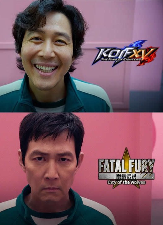 Esse sou eu aproveitando meus jogos de luta favoritos...