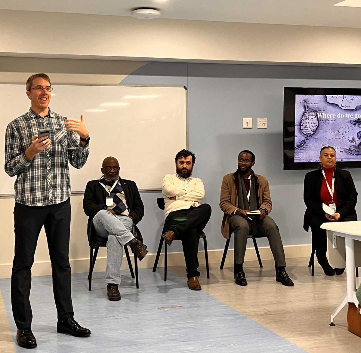 AIMSacza's tweet image. Final day of #MegaMathsFestival2025!
“Mathematics is Our 13th National Language”
Prof. Ulrich Paquet led a powerful session on AI & the Future of Maths Education.
👏 Thank you to all speakers, students & partners!
@AIMSacza @UWConline @HigherEduGovZA @EUinSA