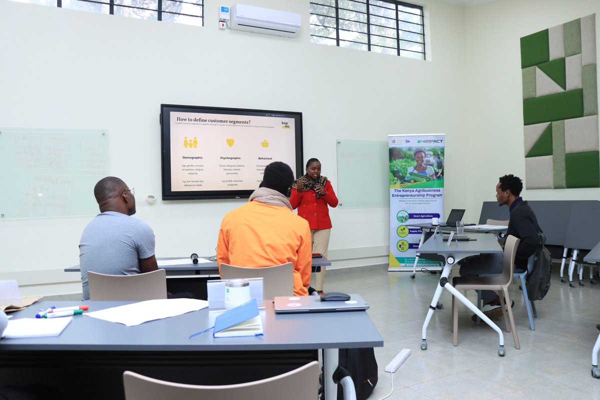 E4ImpactAfrica's tweet photo. What a ride!
10 bold agripreneurs just wrapped up their 3-day training under #KAEP Cohort 2, mastering Business Models & Entrepreneurial Marketing.
Equipped with insights & tools, they’re ready to reshape Kenya’s agribusiness scene. The journey has just begun!
#KAEPII2025 https://t.co/pJmJHJ1cQ4