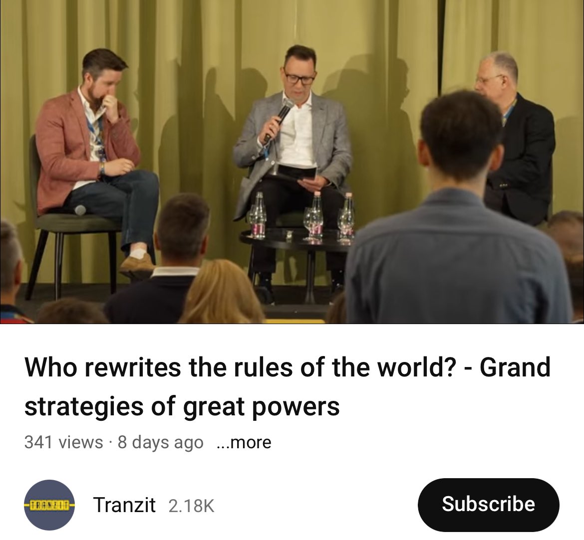 philippilk's tweet photo. Fascinating discussion with @davidpgoldman and I on the shores of Lake Balaton earlier this summer about all the big global changes taking place. Link to full panel in the comment below. 👇 https://t.co/Vkq4cOn4ka
