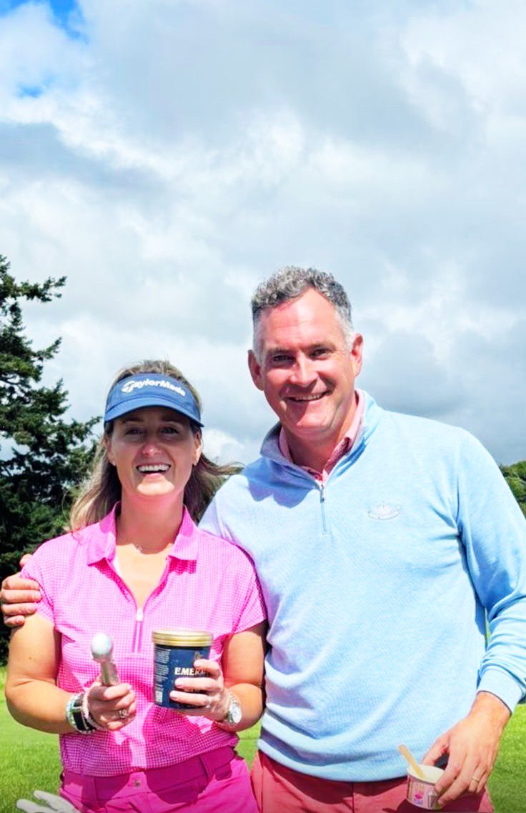 Irish_IceCream's tweet photo. We were delighted to support @GolfRathsallagh for their recent Ladies Play in Pink Day. 🩷 They raised over €8,000 for the National Breast Cancer Research Institute. Well done to all involved. 👏 

#EmeraldIceCream https://t.co/5K9e9EgmQ3