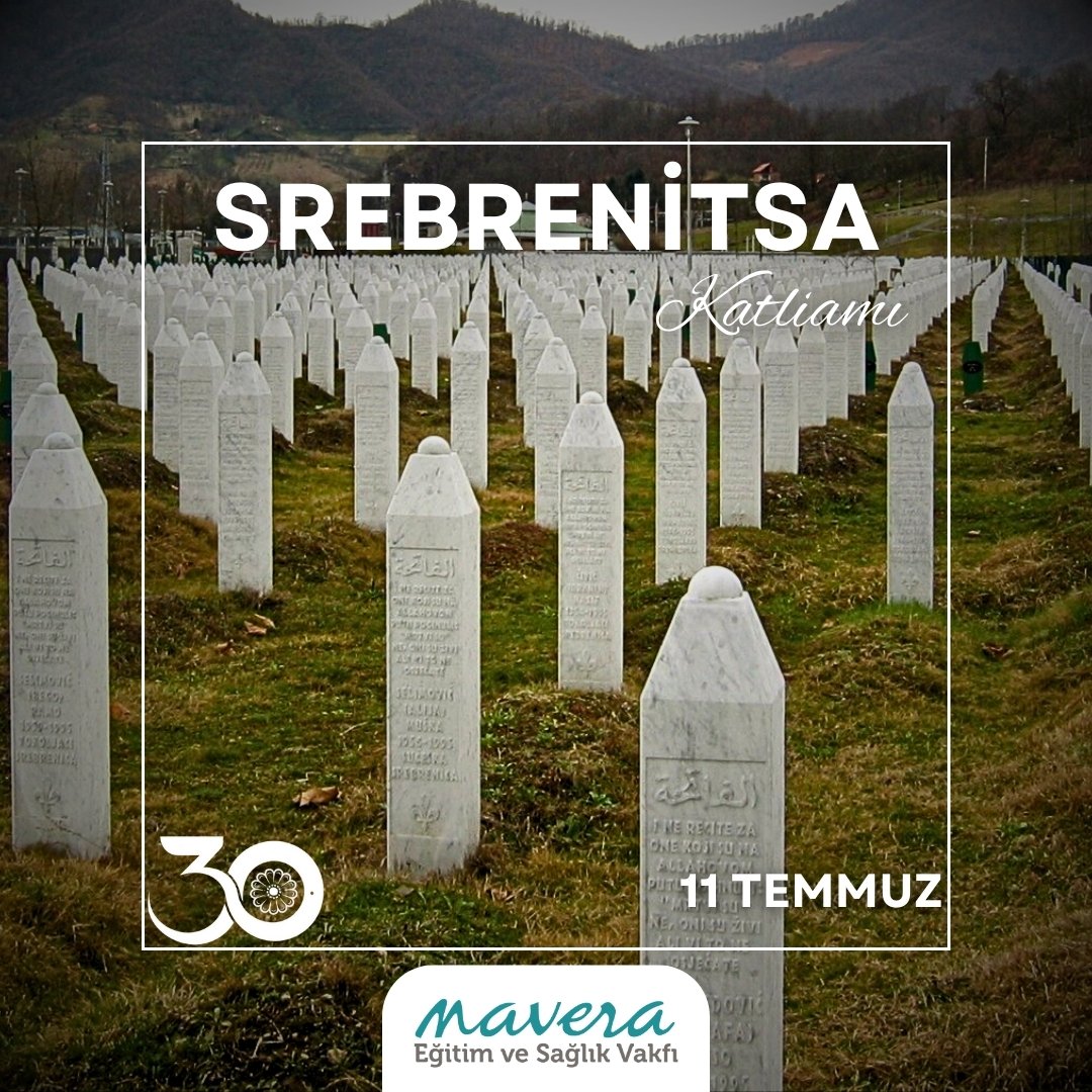 “Ahsen-i takvîm” üzere yaratılan insan, iradesini kaybettiğinde “esfel-i sâfilîn”in girdabına düşebiliyor.
Bugün Srebrenitsa’nın sessiz çığlığı, Filistin’in dinmeyen feryadı bunun şahididir.
30 yıl önce şehit edilen Bosnalı kardeşlerimize rahmet diliyoruz.
Ruhları şad olsun.