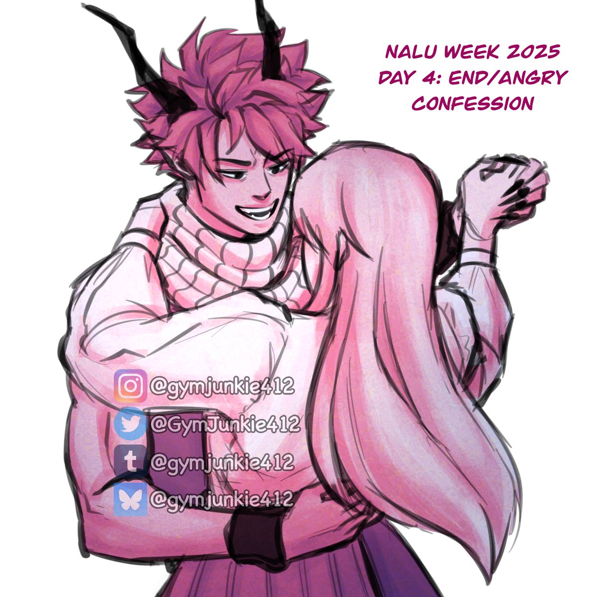GymJunkie412's tweet photo. 🔥Nalu Week Art🌟 
#nalu #FairyTail #FairyTail100YearsQuest #フェアリーテイル #naluweek2025 https://t.co/h63FgebCDm