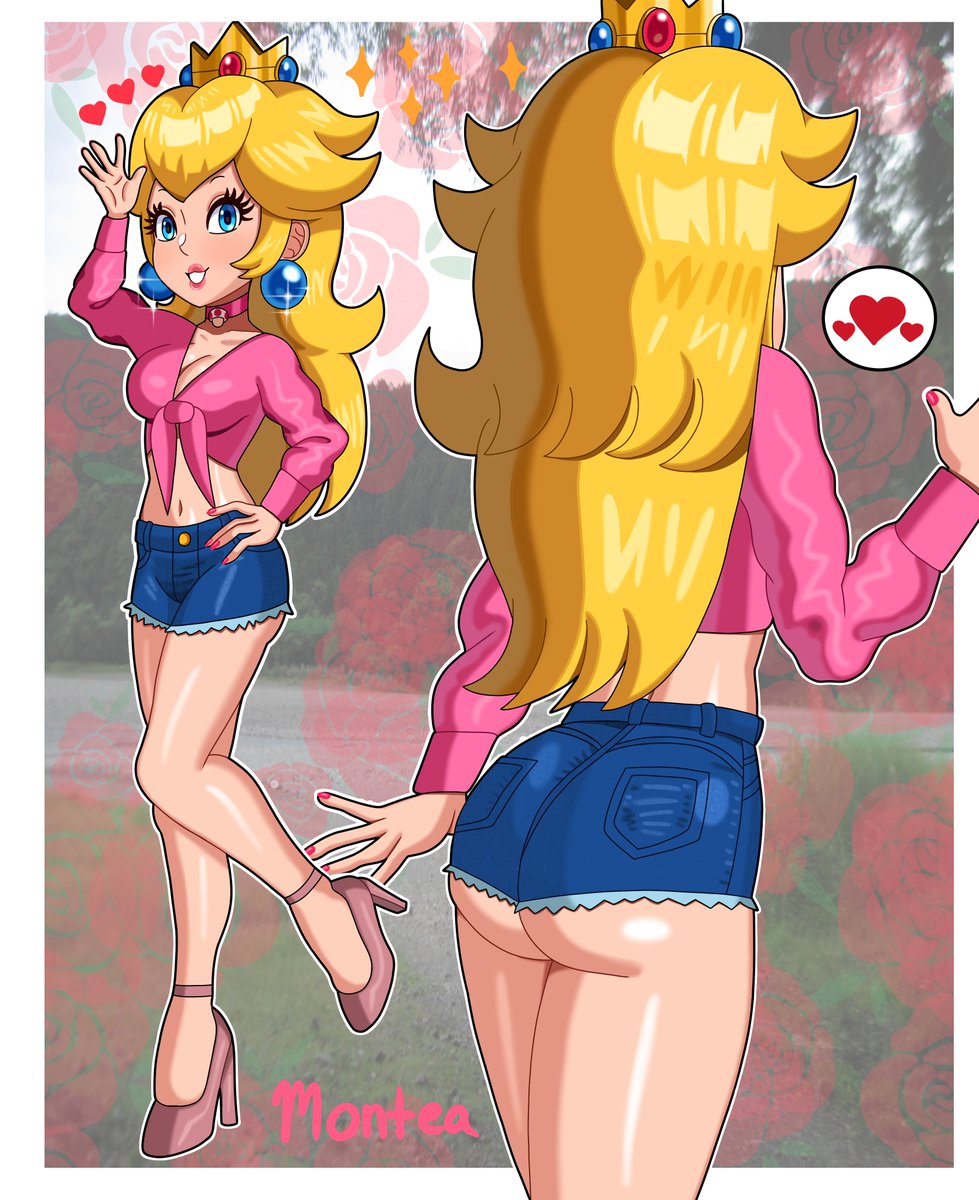 Casual Shorts Peach🩳🍑