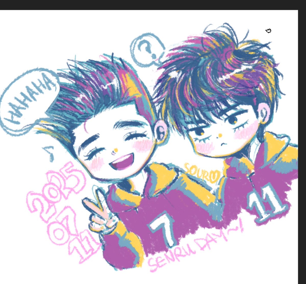 센루데이 기념 함께 센루를 그릴 수 있는 공유 캔버스..! 넘 짱이다!!
원고하다 잠깐 탈주해서 흔적을 남기고 갑니다…….
이따 새벽에 다시 구경 갈게요~~!! 넘 재밋땅~~