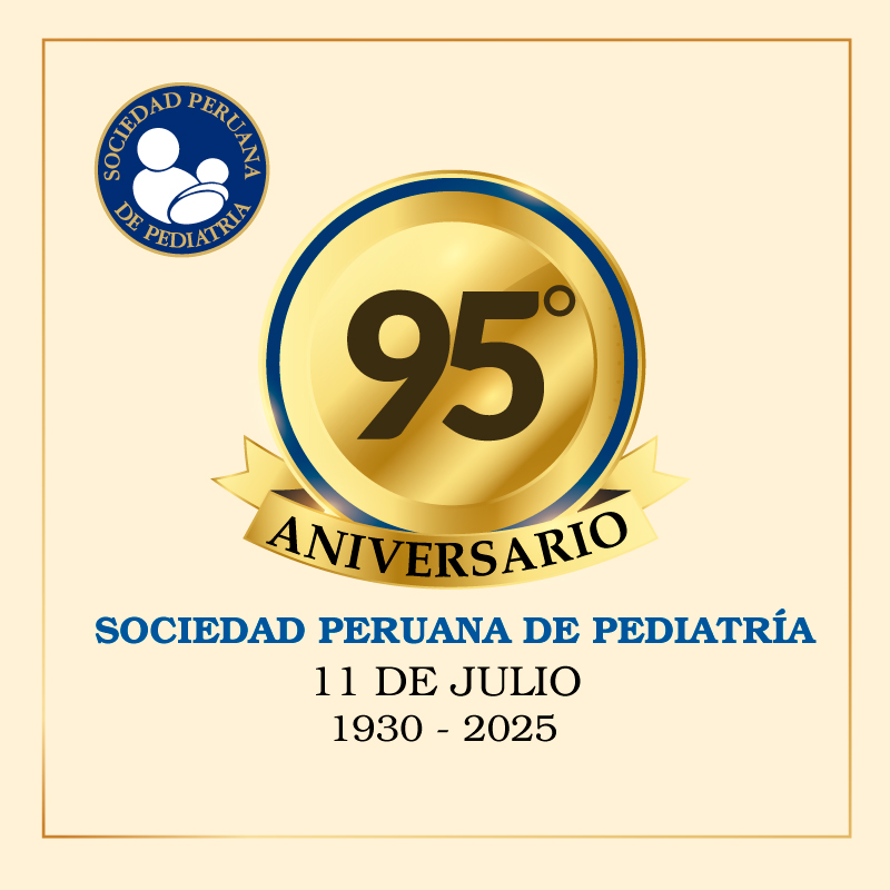 Feliz 95º Aniversario de la Sociedad Peruana de Pediatría - 11 de julio
#sociedadperuanadepediatria