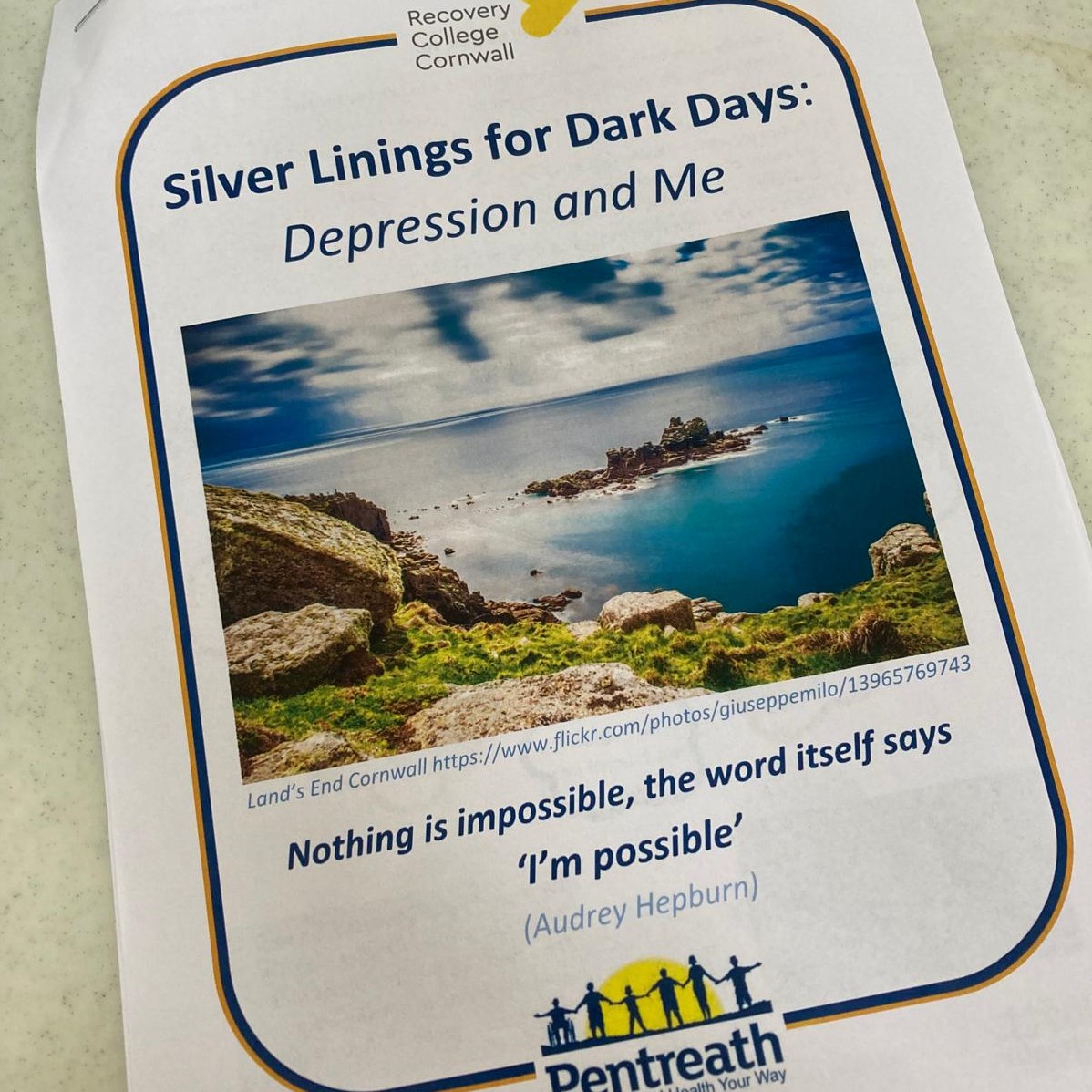Trelya (@trelyacornwall) on Twitter photo Thanks to Tracey of <a href="/pentreathltd/">Pentreath Ltd</a> Recovery College for an informative session on finding the silver linings on our worst days. It was wonderful to see the support and laughter within the group even whilst talking about a challenging topic.
<a href="/CIOSGoodGrowth/">CIOS Good Growth Fund</a> #UKSPF #CIOSGoodGrowth Thanks to Tracey of <a href="/pentreathltd/">Pentreath Ltd</a> Recovery College for an informative session on finding the silver linings on our worst days. It was wonderful to see the support and laughter within the group even whilst talking about a challenging topic.
<a href="/CIOSGoodGrowth/">CIOS Good Growth Fund</a> #UKSPF #CIOSGoodGrowth