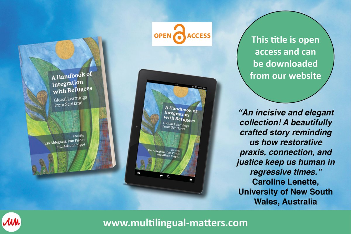 Alison Phipps አሊሰን 🧡🕊️ (@alison_phipps) on Twitter photo Our new book - open access - is out very soon. We've gorgeous images designed by one of our UNESCO RIELA affiliate artist families and it's all about Global perspectives on News Scots Integration Strategy WITH Refugees. <a href="/CllrChalmersSNP/">Councillor Maureen Chalmers</a> <a href="/kaukabstewart/">Kaukab Stewart MSP</a> <a href="/sabir_zazai/">Sabir Zazai 🧡</a> <a href="/UofGEducation/">School of Education</a> Our new book - open access - is out very soon. We've gorgeous images designed by one of our UNESCO RIELA affiliate artist families and it's all about Global perspectives on News Scots Integration Strategy WITH Refugees. <a href="/CllrChalmersSNP/">Councillor Maureen Chalmers</a> <a href="/kaukabstewart/">Kaukab Stewart MSP</a> <a href="/sabir_zazai/">Sabir Zazai 🧡</a> <a href="/UofGEducation/">School of Education</a>